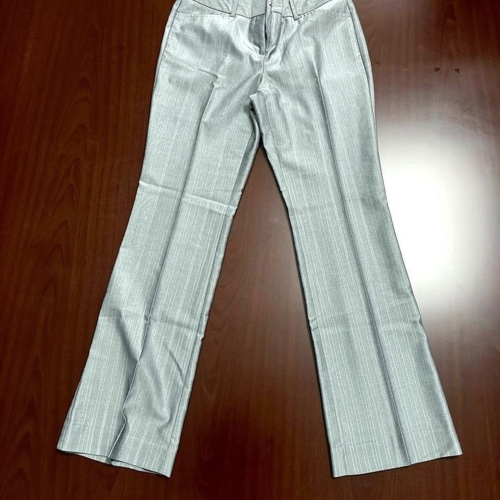 Worthington Gray Herringbone Pants